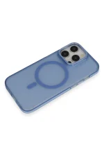 Joko iPhone 14 Pro Frost Standlı Magsafe Kapak - Sierra Blue - Görsel 4