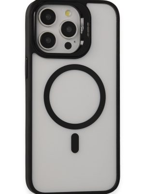 Joko iPhone 14 Pro Kılıf Roblox Lens Magsafe Standlı Kapak - Siyah