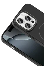Joko iPhone 14 Pro Max Broş Magsafe Kapak - Siyah - Görsel 2