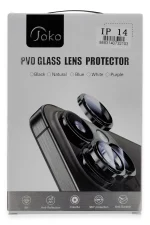 Joko iPhone 14 Pro Max PVD Metal Kamera Lens - Turuncu - Görsel 2