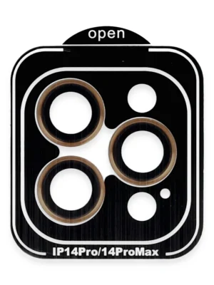Joko iPhone 14 Pro Max PVD Metal Kamera Lens - Turuncu