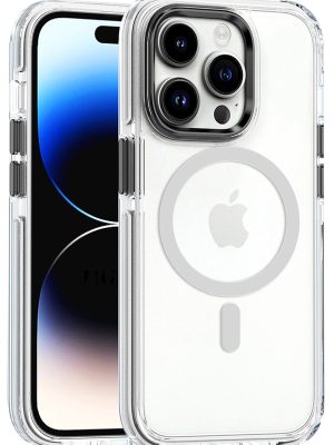 Joko iPhone 15 Pro Bella Magsafe Kapak - Gri