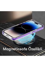 Joko iPhone 15 Pro Bella Magsafe Kapak - Gri - Görsel 4
