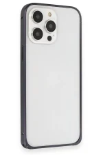 Joko iPhone 15 Pro Kılıf Metal Bumper Magneticsafe Kapak - Lacivert - Görsel 3