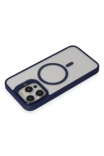 Joko iPhone 15 Pro Kılıf Roblox Lens Magsafe Standlı Kapak - Lacivert - Görsel 3