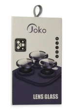 Joko iPhone 15 Pro Max PVD Metal Kamera Lens - Siyah - Görsel 3