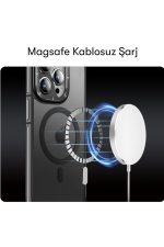 Joko iPhone 15 Pro Max Rocky Magsafe Kapak - Siyah - Görsel 4