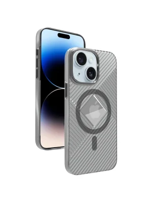 Joko iPhone 15 Stella PC Sert Magsafe Kılıf - Siyah