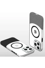 Joko iPhone 16 Carbon Puzzle Magsafe Kapak - Siyah - Görsel 2