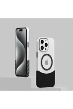 Joko iPhone 16 Carbon Puzzle Magsafe Kapak - Siyah - Görsel 3