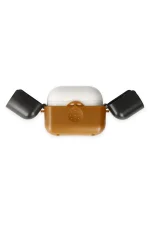 Newface Airpods 3 (3.nesil) Basmalı Kılıf - Kahverengi-Siyah - Görsel 2