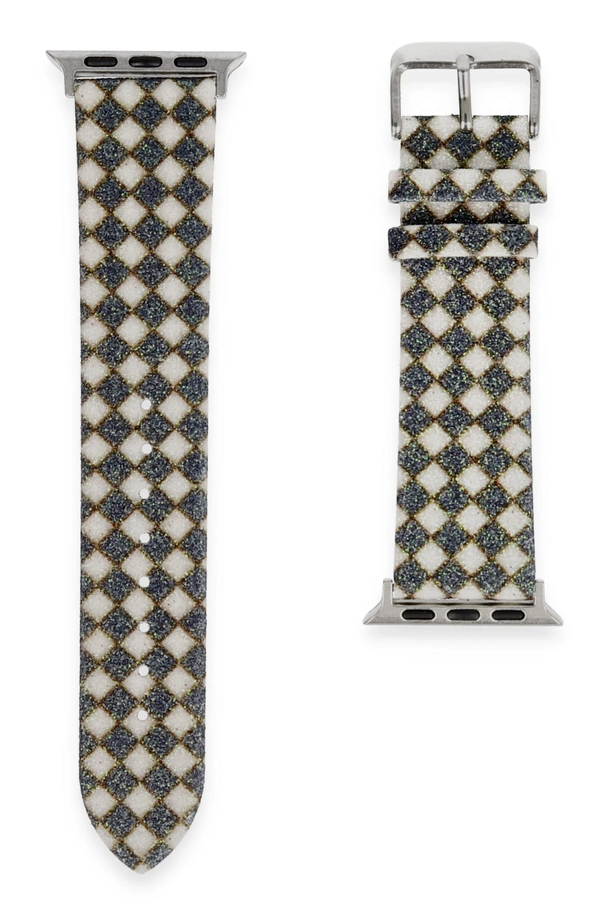 newface-apple-watch-38mm-karo-motif-kordon-siyah-default.webp Newface Apple Watch 38mm Karo Motif Kordon - Siyah - Görsel 1