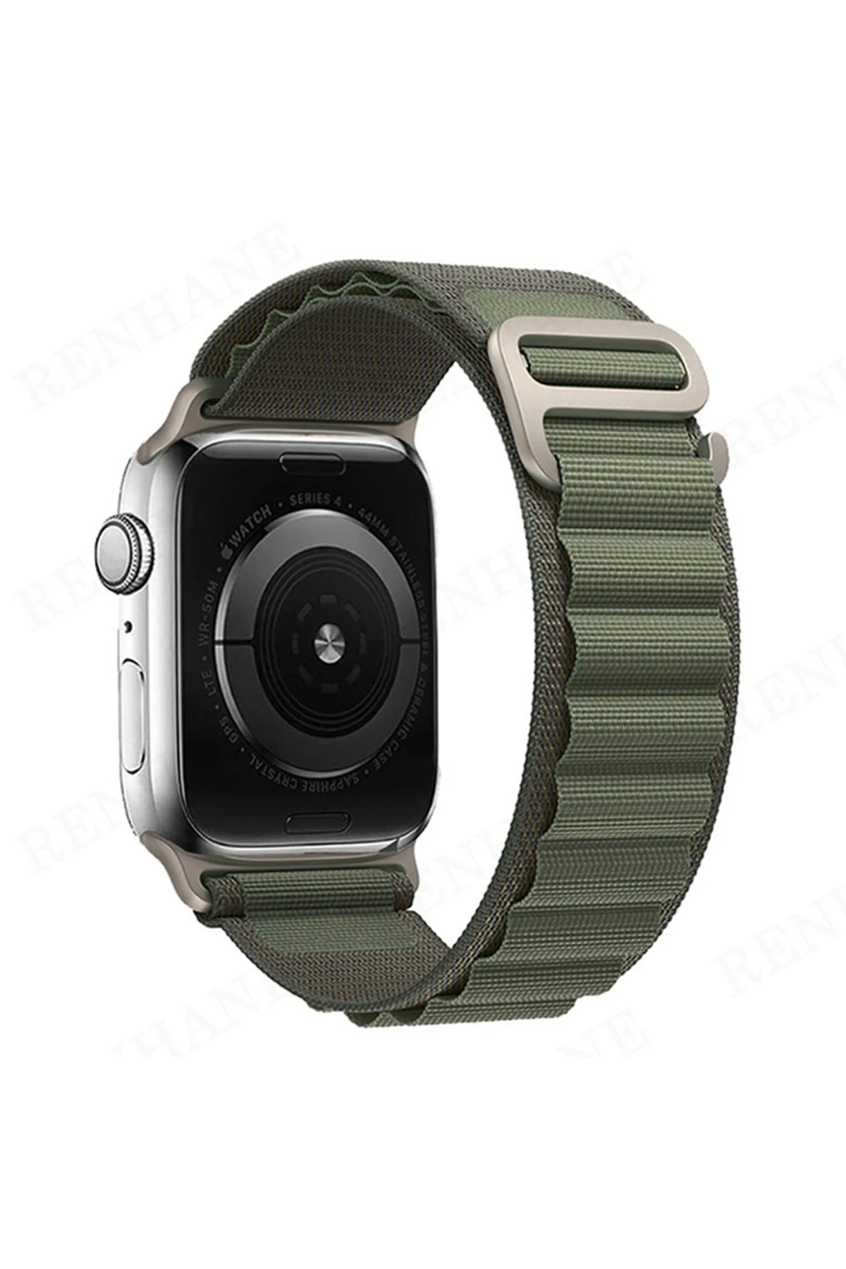 newface-apple-watch-38mm-mountain-kordon-yesil-default.webp Newface Apple Watch 38mm Mountain Kordon - Yeşil - Görsel 1