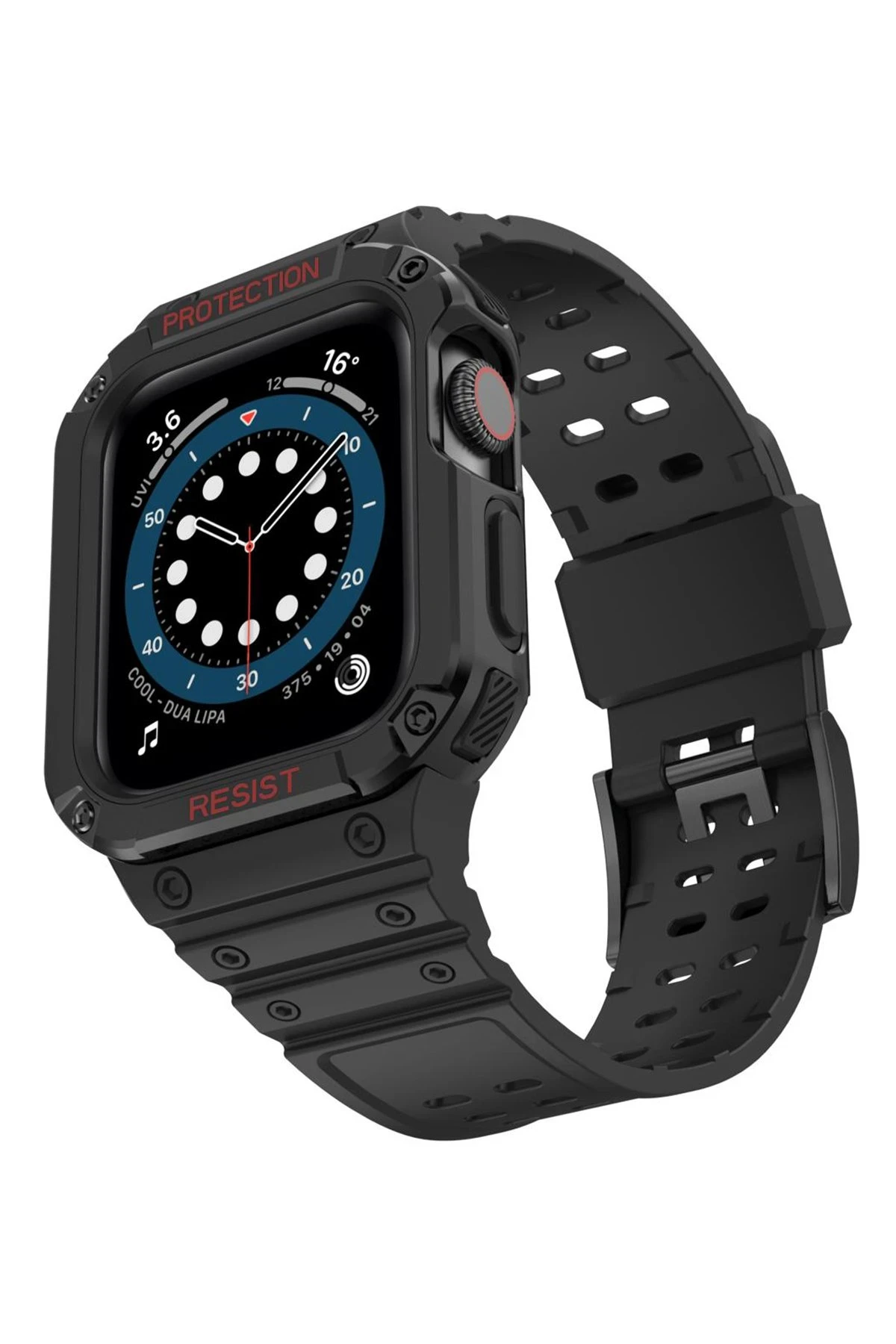 newface-apple-watch-42mm-kr401-silikon-kordon-siyah-default.webp Newface Apple Watch 42mm KR401 Silikon Kordon - Siyah - Görsel 1