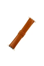 Newface Apple Watch 42mm NL26 Deri Kordon - Taba - Görsel 2