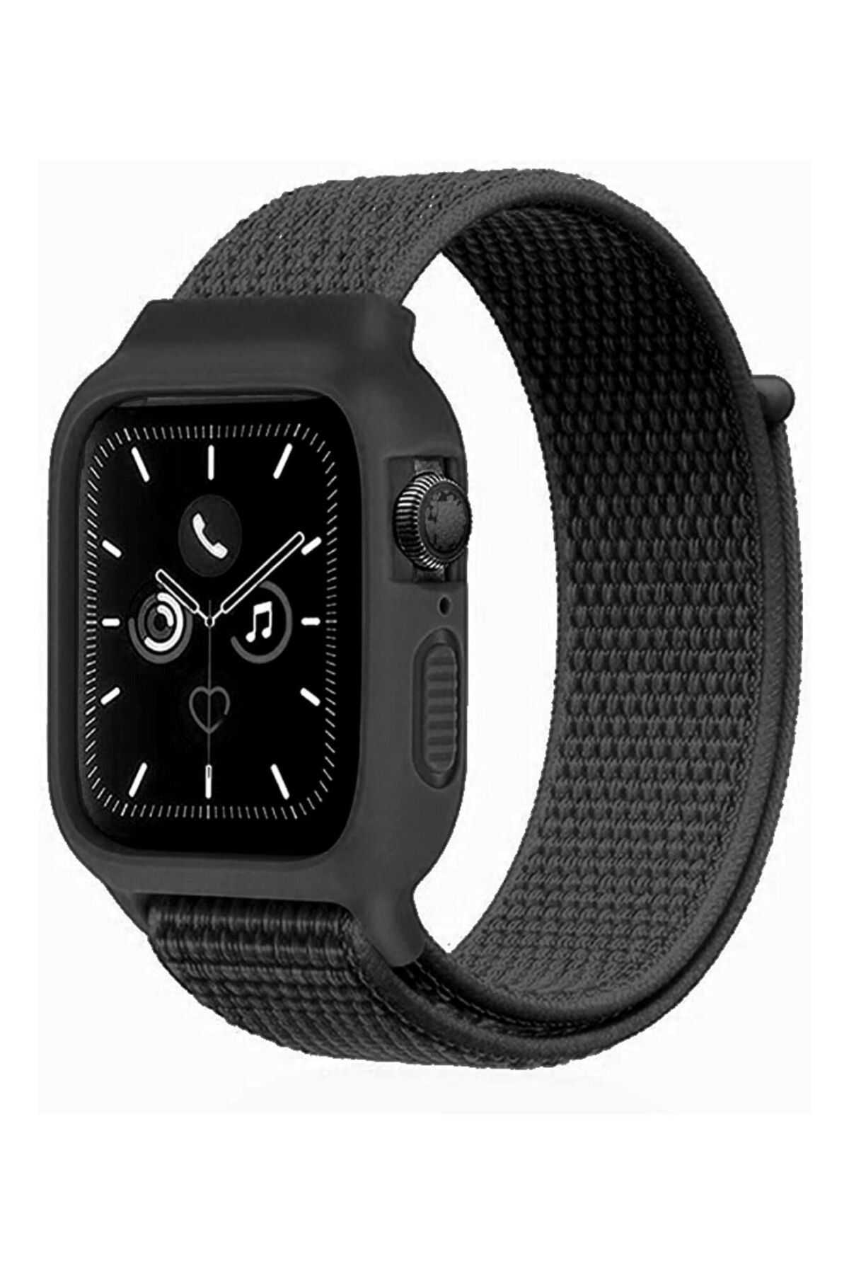 newface-apple-watch-44mm-hasirli-cirtcirtli-kasali-kordon-siyah-63de20f6c430c.jpg Newface Apple Watch 42mm Hasırlı Cırtcırtlı Kasalı Kordon - Siyah - Görsel 1