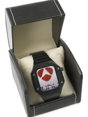 Newface Apple Watch 44mm KR409 Metal Kordon - Siyah
