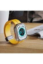 Newface Apple Watch 45mm KR412 Elegance Stylısh Kordon - Kırmızı - Görsel 5