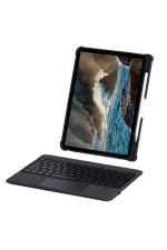 Newface T5206D iPad 10.2 (7.nesil) Kılıf İnter Ledli Klavyeli Tablet Kılıfı - Siyah - Görsel 4