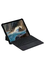 Newface T5206D iPad 10.2 (7.nesil) Kılıf İnter Ledli Klavyeli Tablet Kılıfı - Siyah - Görsel 6
