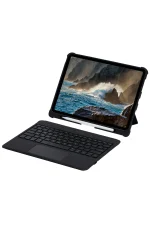 Newface T5206D iPad 10.2 (7.nesil) Kılıf İnter Ledli Klavyeli Tablet Kılıfı - Siyah - Görsel 8