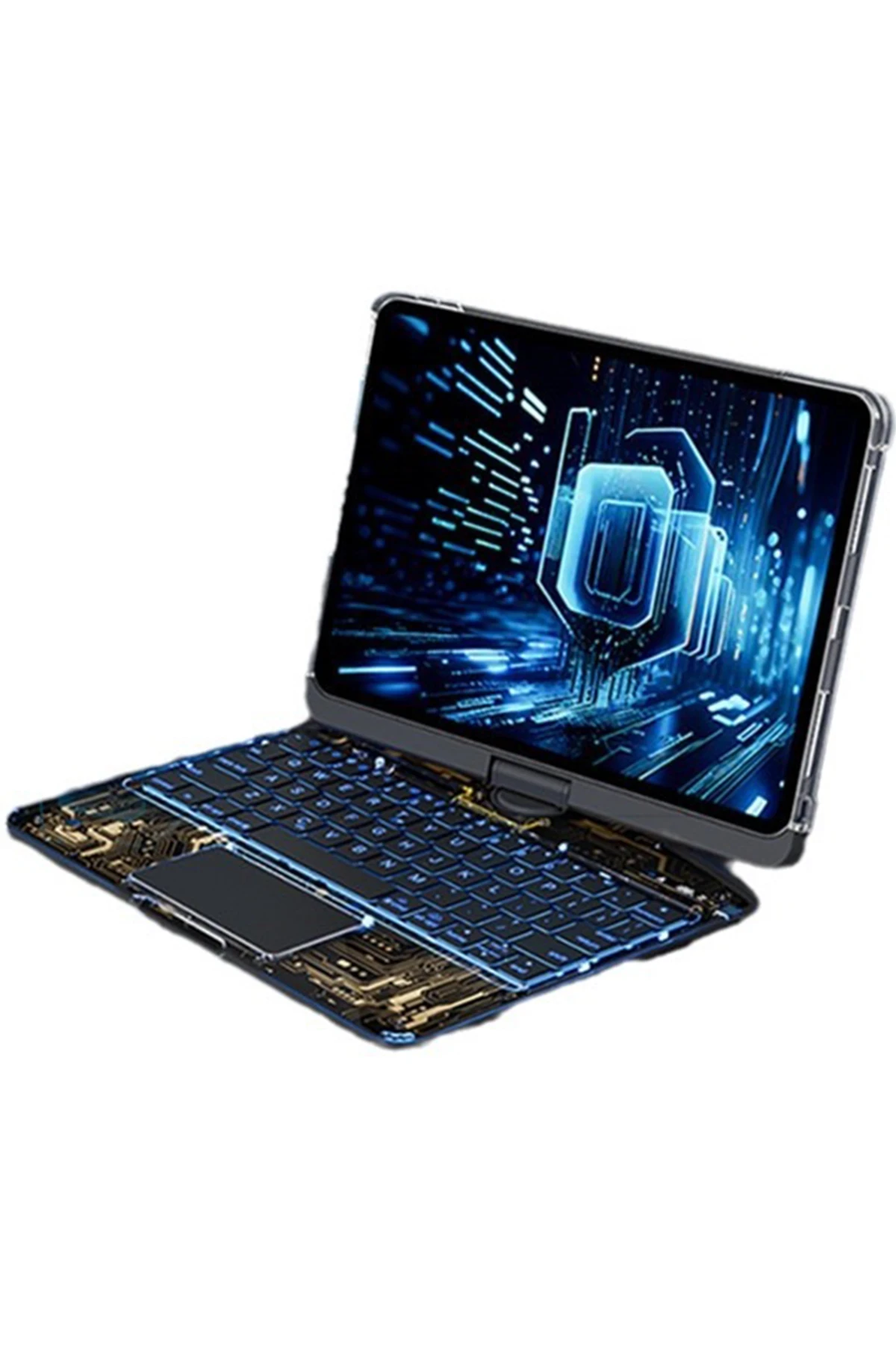 newface-ipad-pro-11-2022-kilif-vales-donen-ledli-klavyeli-tablet-kilifi-siyah-default.webp Newface JP11 iPad Pro 11 (2022) Kılıf Vales Dönen Ledli Klavyeli Tablet Kılıfı - Siyah - Görsel 1