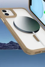 Newface iPhone 11 Kılıf Enka Magsafe Silikon Kılıf - Siyah - Görsel 4