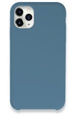 Newface iPhone 11 Pro Max Kılıf Lansman Legant Silikon - Açık Mavi