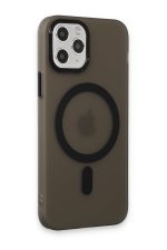 Newface iPhone 11 Pro Max Kılıf Lodos Magneticsafe Mat Kapak - Siyah - Görsel 2