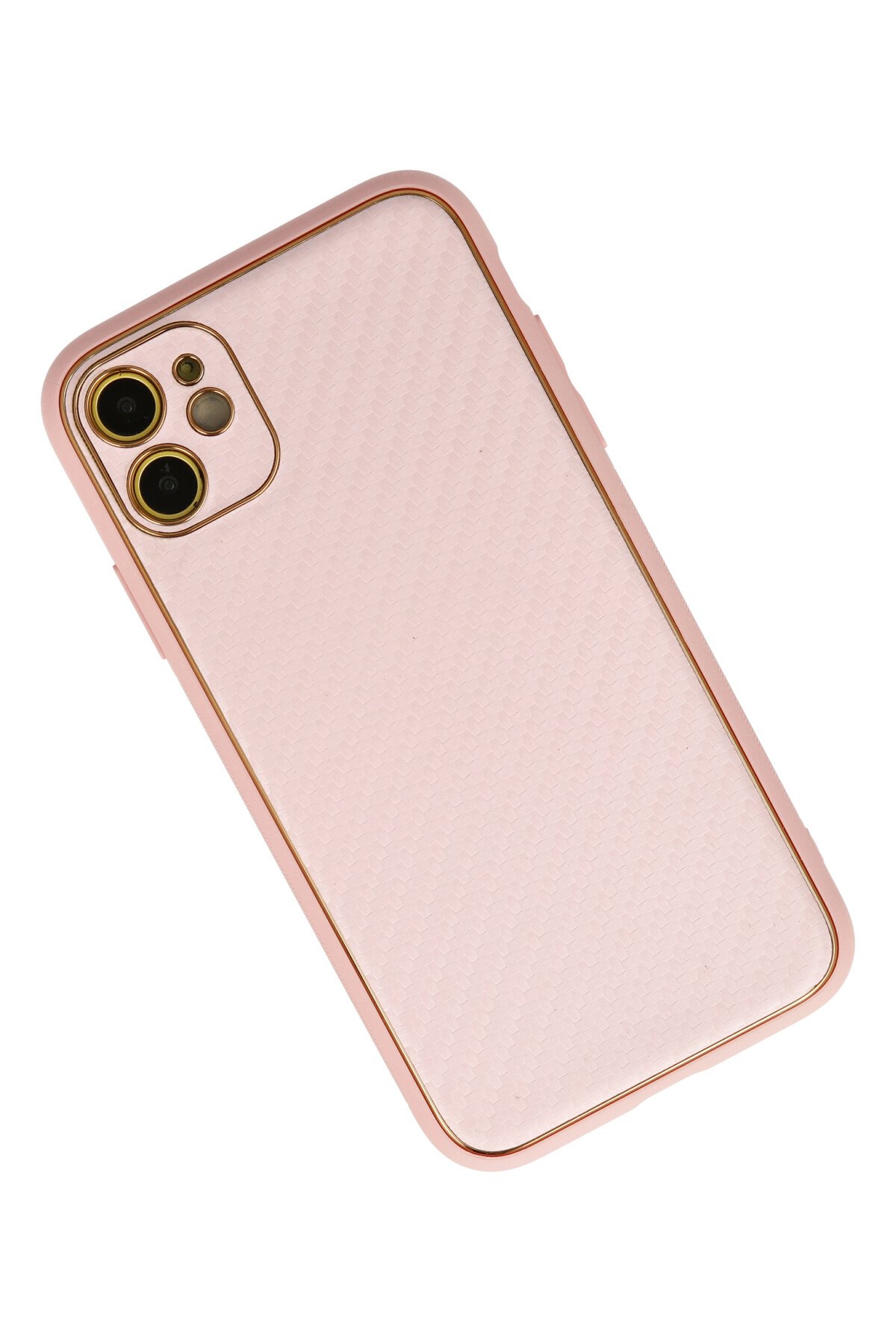 newface-iphone-12-kilif-coco-karbon-silikon-pembe-3.jpg Newface iPhone 12 Kılıf Coco Karbon Silikon - Pembe - Görsel 2