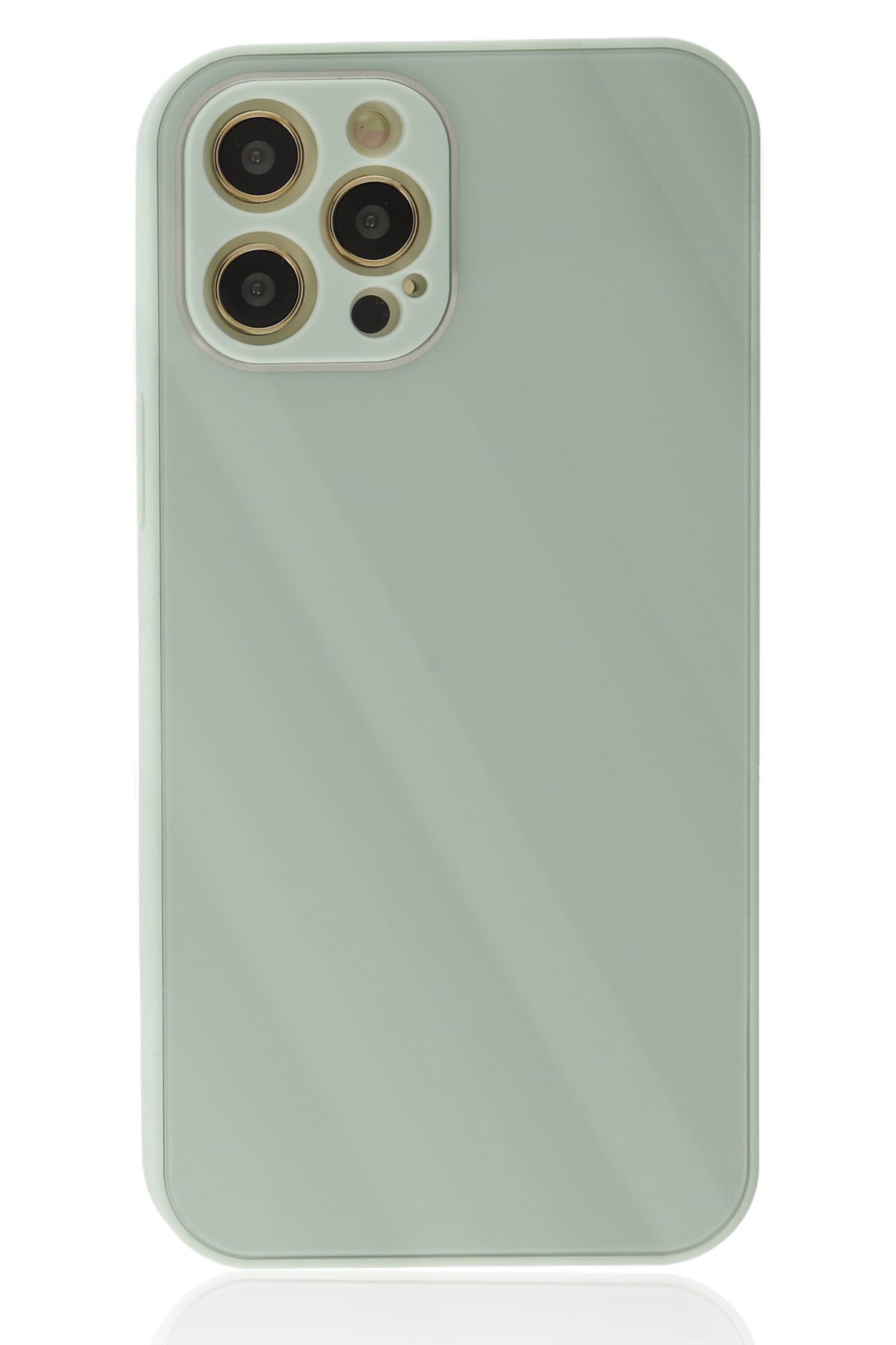 newface-iphone-12-pro-kilif-glass-kapak-turkuaz-620284249f2b9.jpg Newface iPhone 12 Pro Max Kılıf Glass Kapak - Turkuaz - Görsel 1