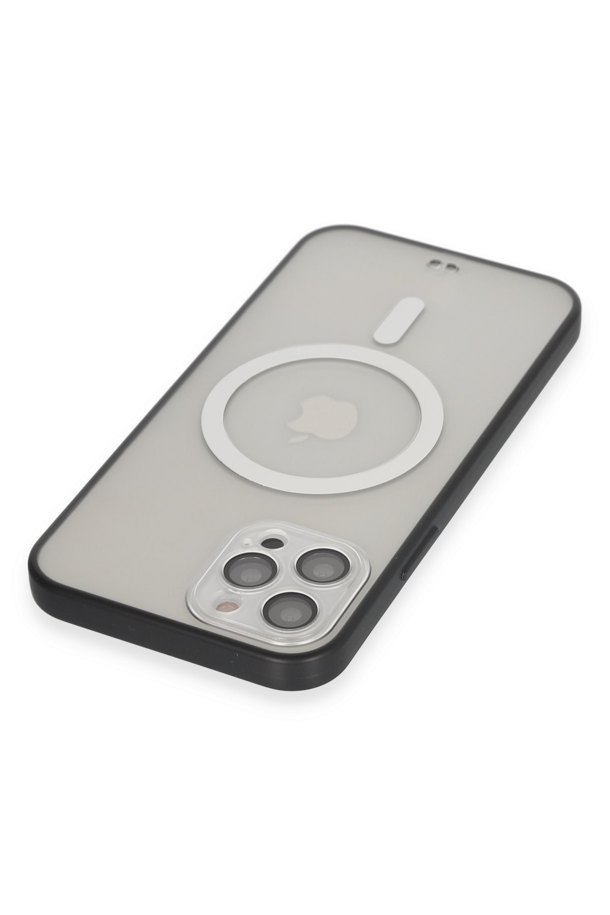 newface-iphone-12-pro-kilif-grand-magneticsafe-kapak-siyah-63f8713e21f54.jpg Newface iPhone 12 Pro Kılıf Grand Magneticsafe Kapak - Siyah - Görsel 3