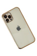 Newface iPhone 12 Pro Kılıf Razer Lensli Silikon - Gold - Görsel 2