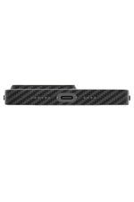 Newface iPhone 12 Pro Max Kılıf Mekanik Magsafe Kapak - Siyah - Görsel 6
