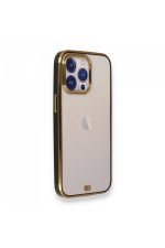 Newface iPhone 13 Pro Kılıf Liva Silikon - Siyah