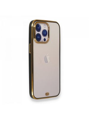 Newface iPhone 13 Pro Kılıf Liva Silikon - Siyah