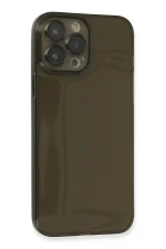 Newface iPhone 13 Pro Max Kılıf Fly Lens Silikon - Siyah - Görsel 2
