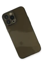 Newface iPhone 13 Pro Max Kılıf Fly Lens Silikon - Siyah - Görsel 3