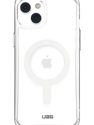 Newface iPhone 14 Kılıf Uag Plyo Magneticsafe Silikon - Şeffaf