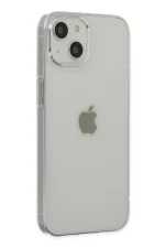 Newface iPhone 14 Plus Kılıf Pc Sert Şeffaf Kapak - Şeffaf - Görsel 2