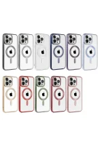 Newface iPhone 14 Pro Kılıf Kronos Magsafe Kapak - Siyah - Görsel 3