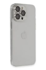 Newface iPhone 14 Pro Max Kılıf Luko Lens Silikon - Gümüş - Görsel 2