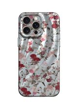 Newface iPhone 15 Pro Kılıf Crew Desenli Kapak - Çiçek