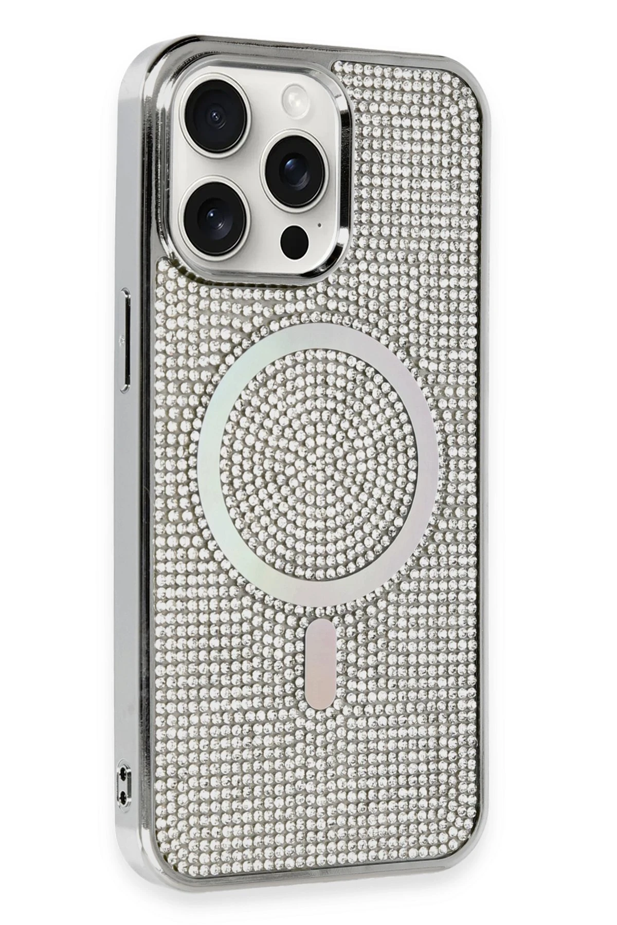 newface-iphone-15-pro-kilif-diamond-magsafe-kapak-gumus-default.webp Newface iPhone 15 Pro Kılıf Diamond Magsafe Kapak - Gümüş - Görsel 1