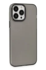 Newface iPhone 15 Pro Kılıf Modos Metal Kapak - Siyah - Görsel 2