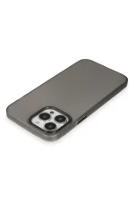 Newface iPhone 15 Pro Kılıf Modos Metal Kapak - Siyah - Görsel 4