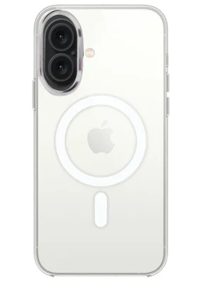 Newface iPhone 16 Kılıf Pc Real Magsafe Kapak - Şeffaf