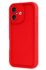Newface iPhone 16 Kılıf Viera Silikon - Kırmızı