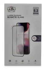 Newface iPhone 16 Pro Bilvis 3D Mat Cam Ekran Koruyucu