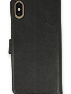 Newface iPhone XS Max Kılıf Trend S Plus Kapaklı Kılıf - Siyah